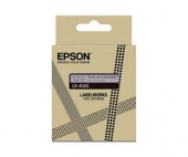  Original Epson LK-4UAS C53S672107 DirectLabel-Etiketten grau auf violett Lavender 